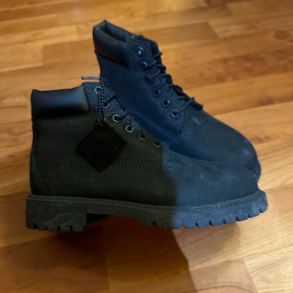 Timberland Black Kids Boots